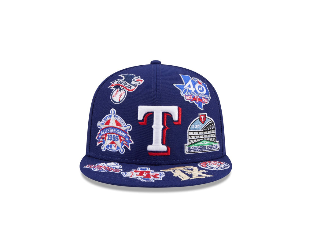 Texas Rangers MLB All Over Patch 59FIFTY Fitted New Era