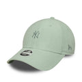 New York Yankees MLB Mini Cord 9FORTY Women Strapback New Era Sage Green