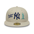 New York Yankees MLB City Icon 59FIFTY Fitted New Era Stone/Blue