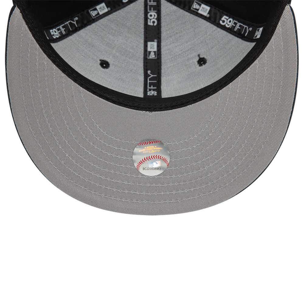 Los Angeles Dodgers MLB Heart Icon 59FIFTY Fitted New Era Black/White