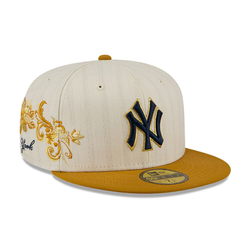 New York Yankees MLB 5950Day New Era Cream/Gold