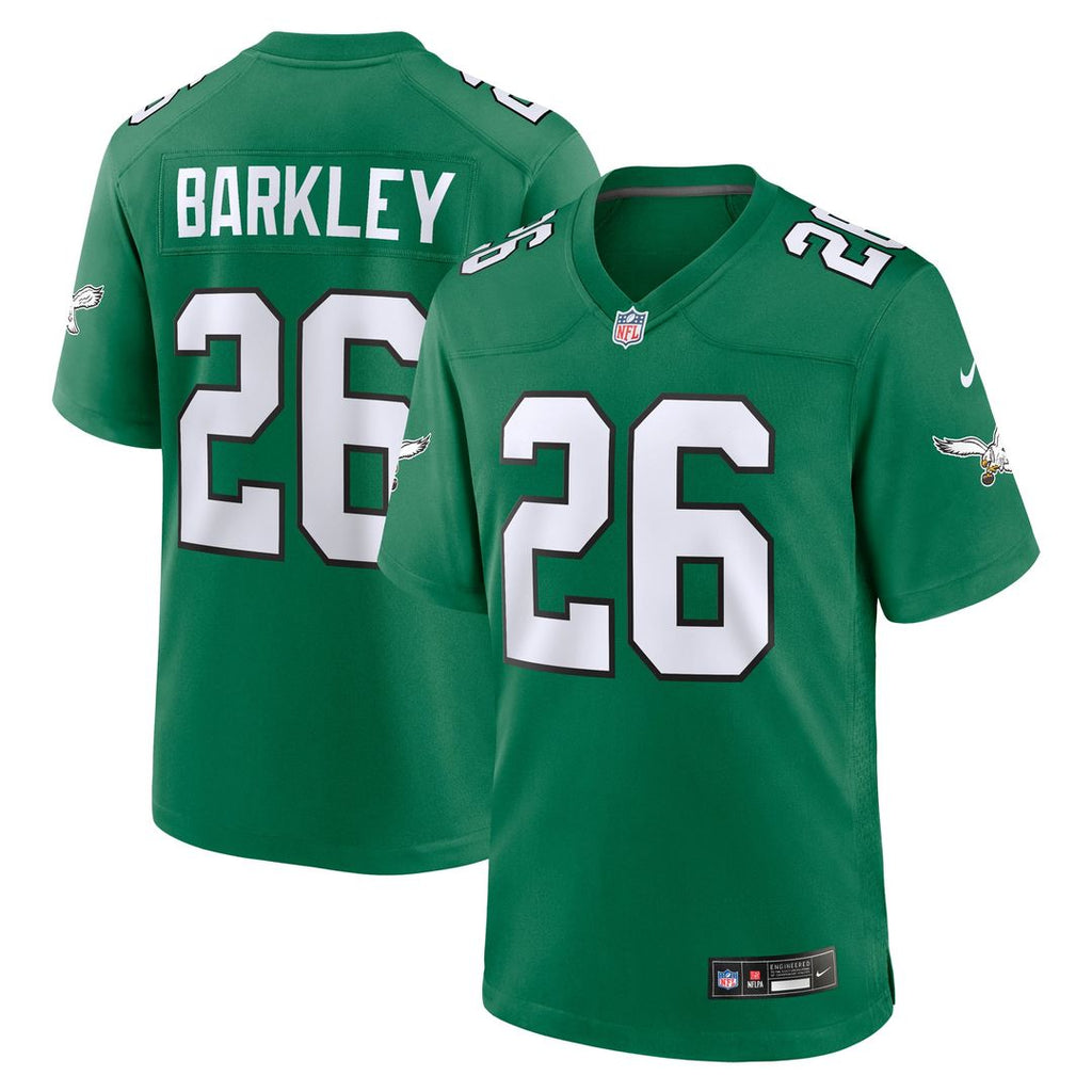 Men's Philadelphia Eagles Saquon Barkley Midnight Green Team