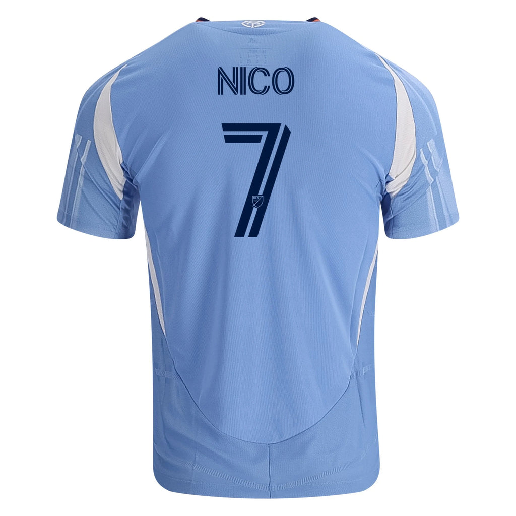 Men's Authentic Nico New York City FC Home Jersey 2026
