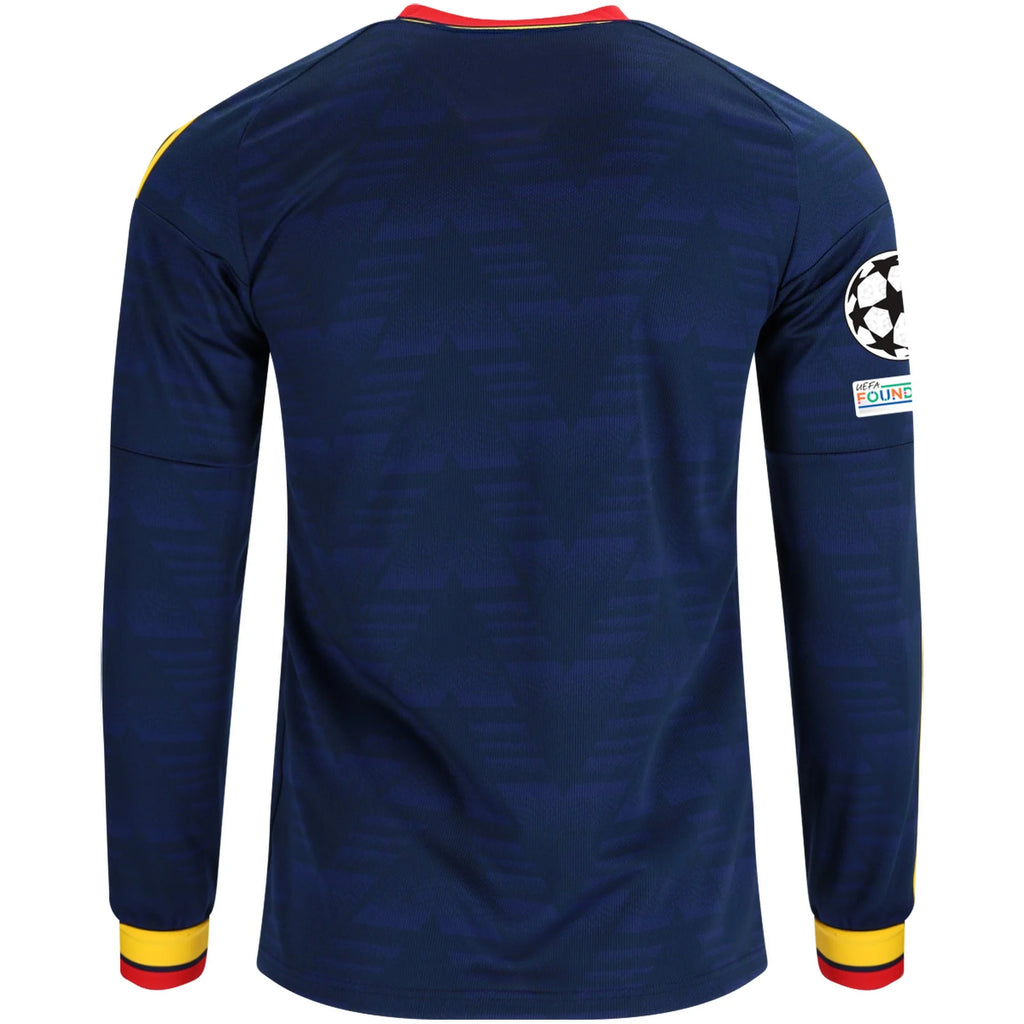 Men's Replica Arsenal Long Sleeve Away Jersey 26/27 UCL