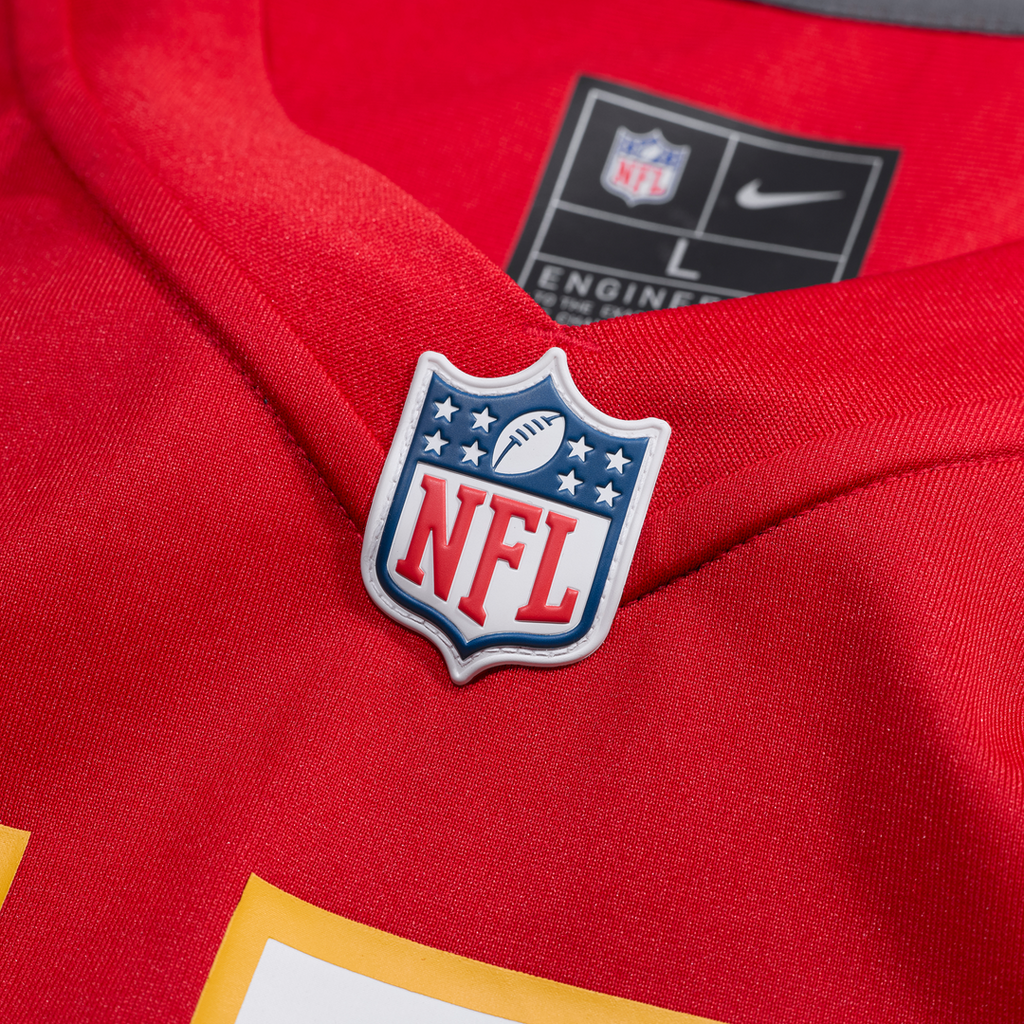 Men's Kansas City Chiefs Justin Fields Red