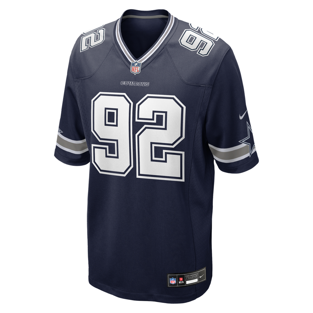 Men's Dallas Cowboys Quinnen Williams Navy Team