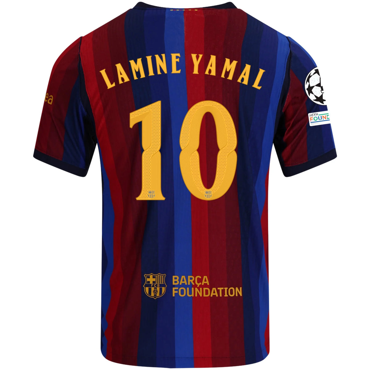 Men's Authentic Lamine Yamal Barcelona Home Jersey 26/27 UCL