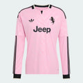 Men's Replica Juventus Long Sleeve Away Jersey 26/27