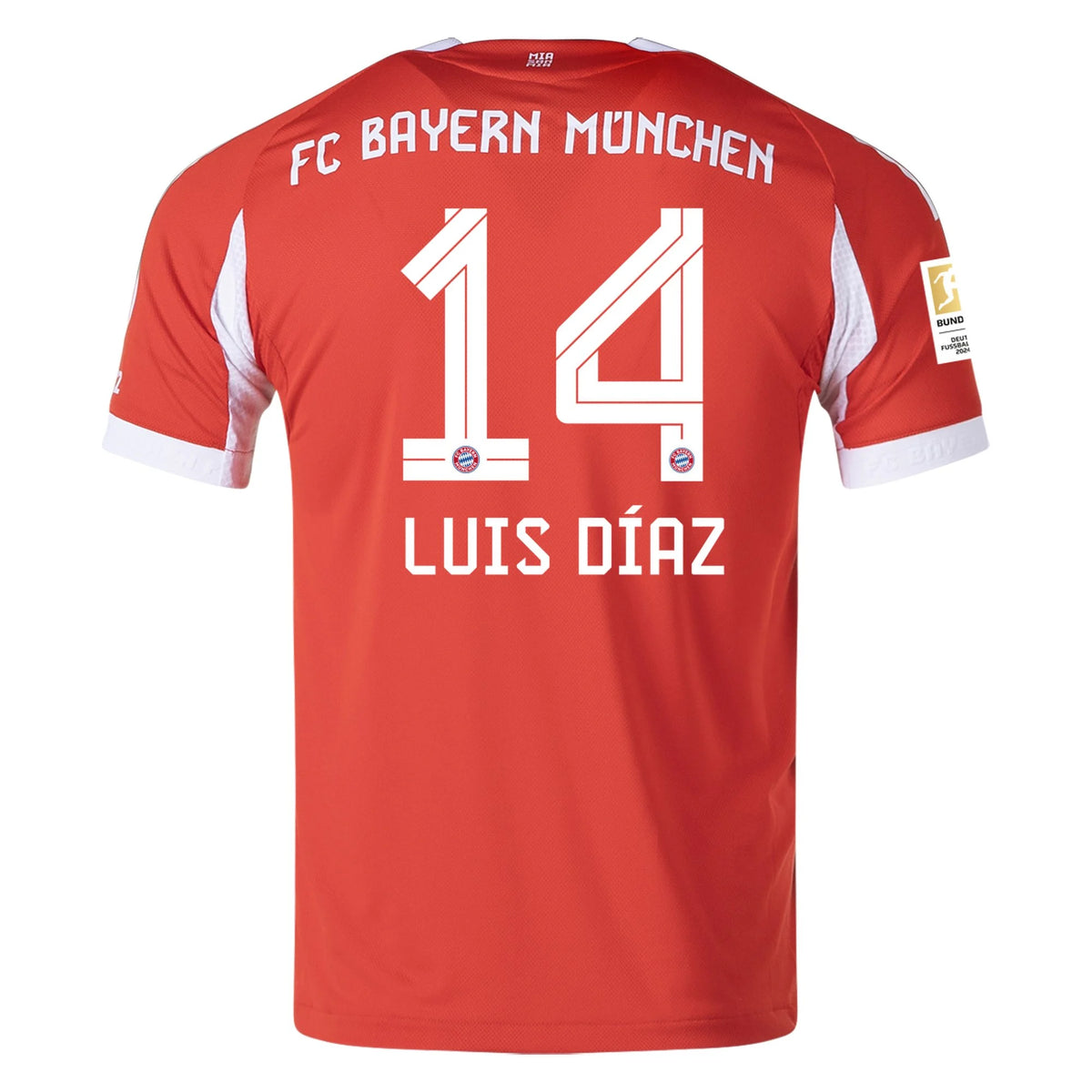 Men's Authentic Luis Diaz Bayern Munich Home Jersey 25/26
