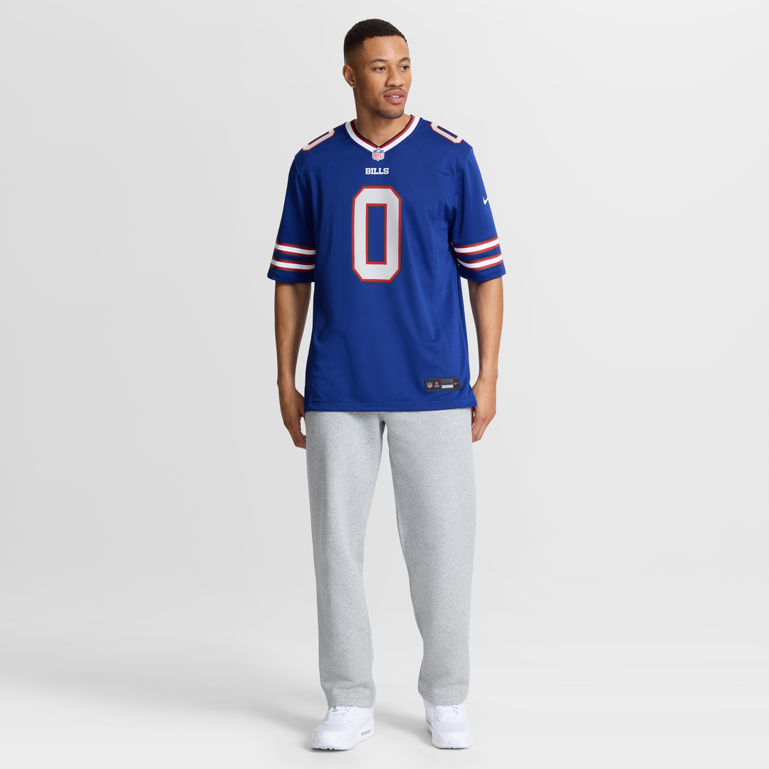 Men's Buffalo Bills Keon Coleman Gray Nickel City