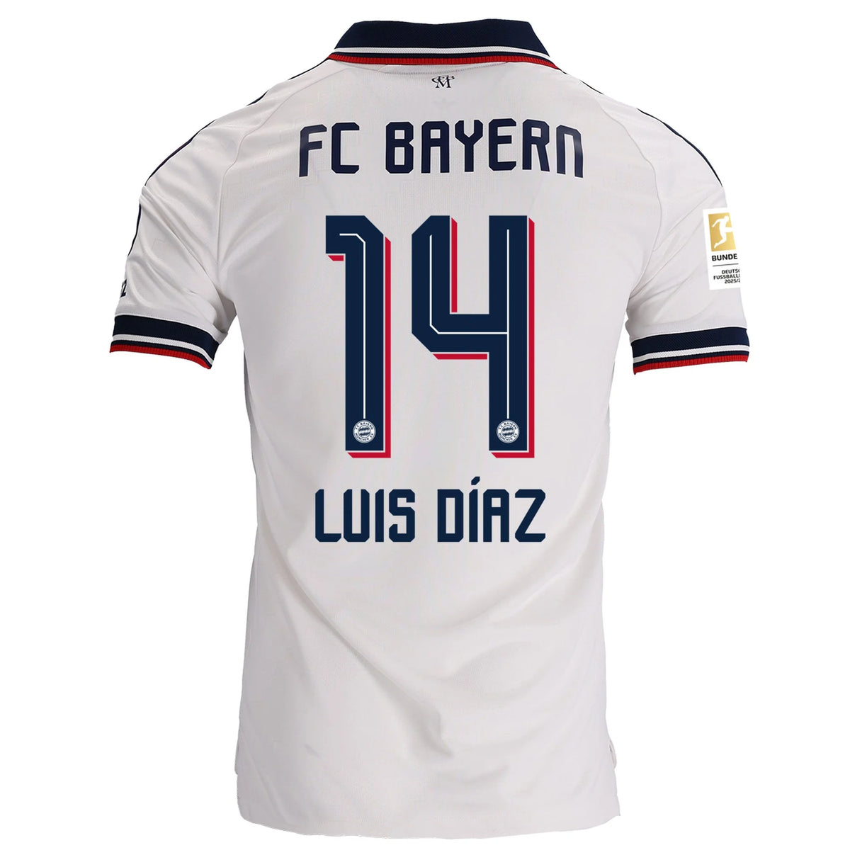 Men's Authentic Luis Diaz Bayern Munich Away Jersey 26/27