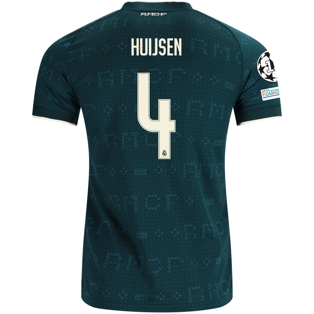 Men's Replica Huijsen Real Madrid Away Jersey 26/27