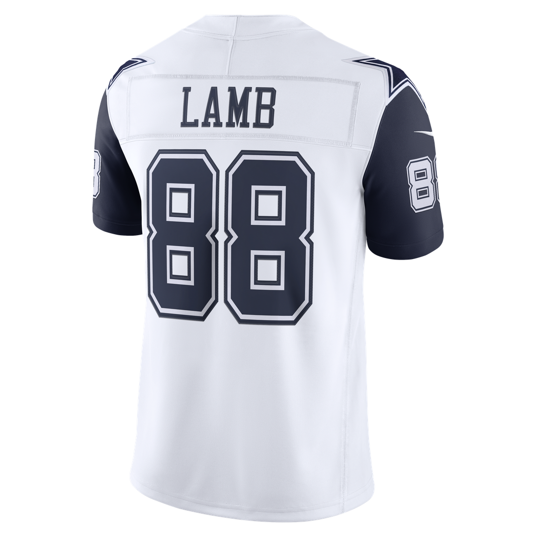Men's Dallas Cowboys CeeDee Lamb White Alternate Vapor F.U.S.E. Stitched