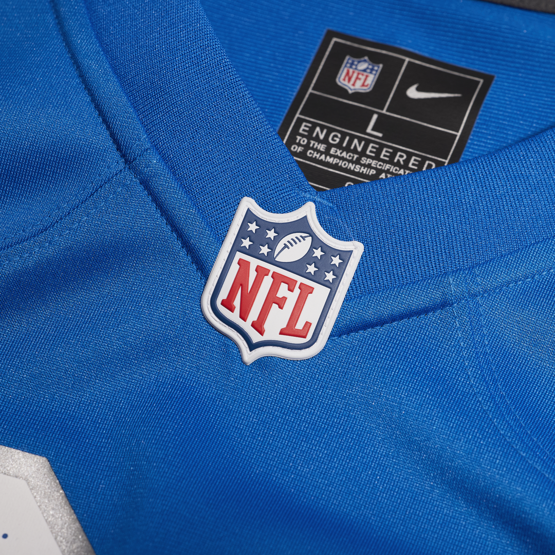 Men's Detroit Lions D.J. Reed Blue Team
