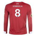 Kid's Replica Szoboszlai Liverpool Long Sleeve Home Jersey 25/26
