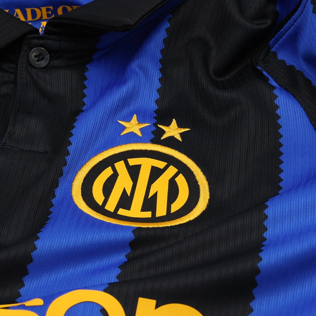 Men's Replica Inter Milan Long Sleeve Home Jersey 26/27
