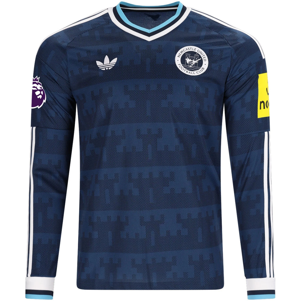 Men's Replica Joelinton Newcastle Long Sleeve Away Jersey 26/27