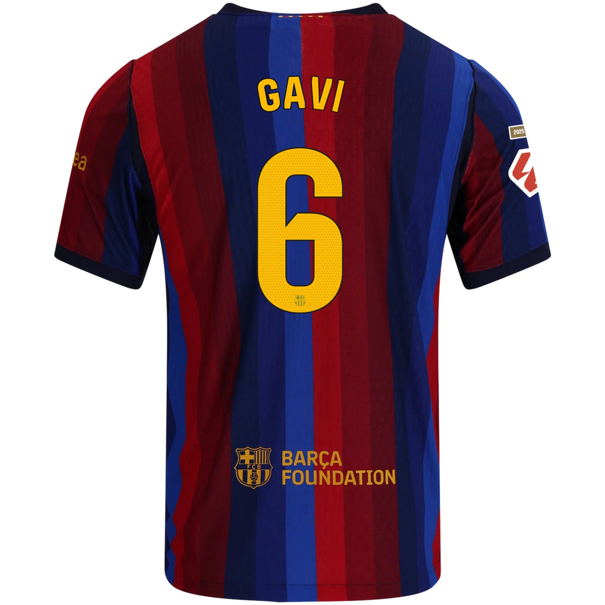 Men's Authentic Gavi Barcelona Home Jersey 26/27