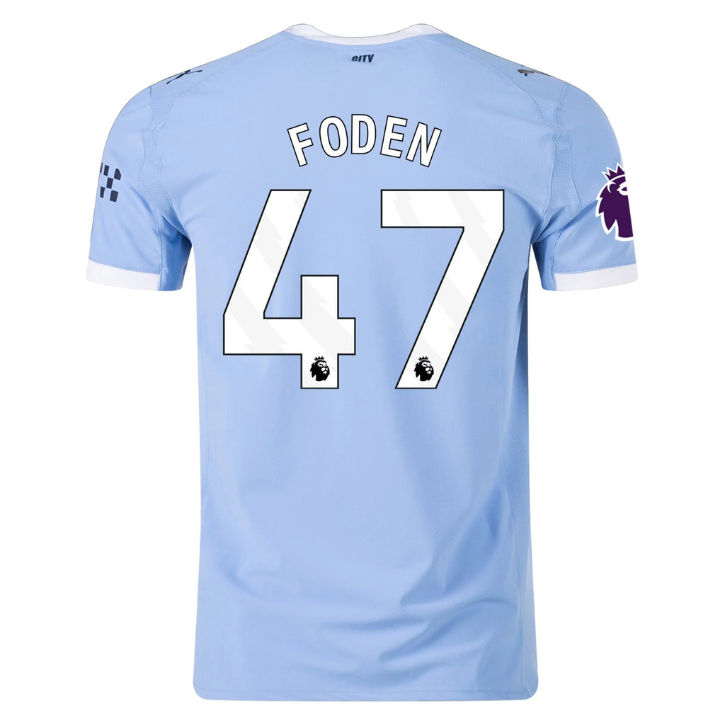 Men's Authentic Foden Manchester City Home Jersey 25/26