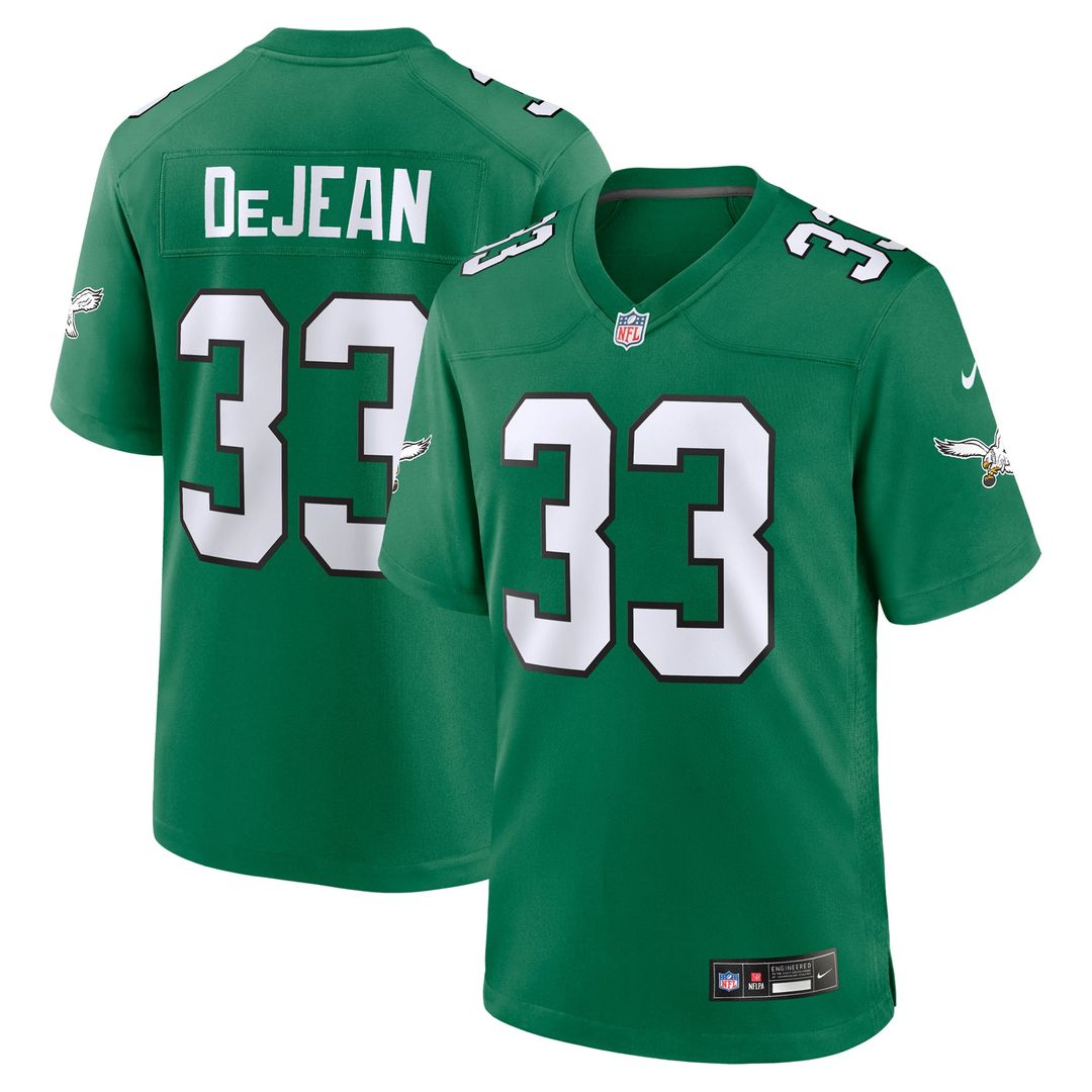 Men's Philadelphia Eagles Cooper DeJean Midnight Green Team