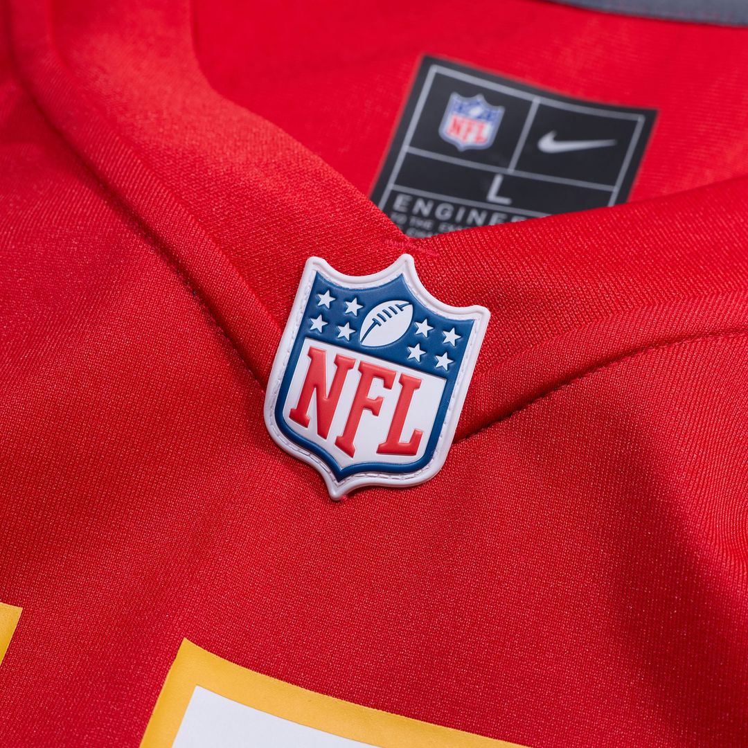 Men's Kansas City Chiefs Number 1 Dad Red