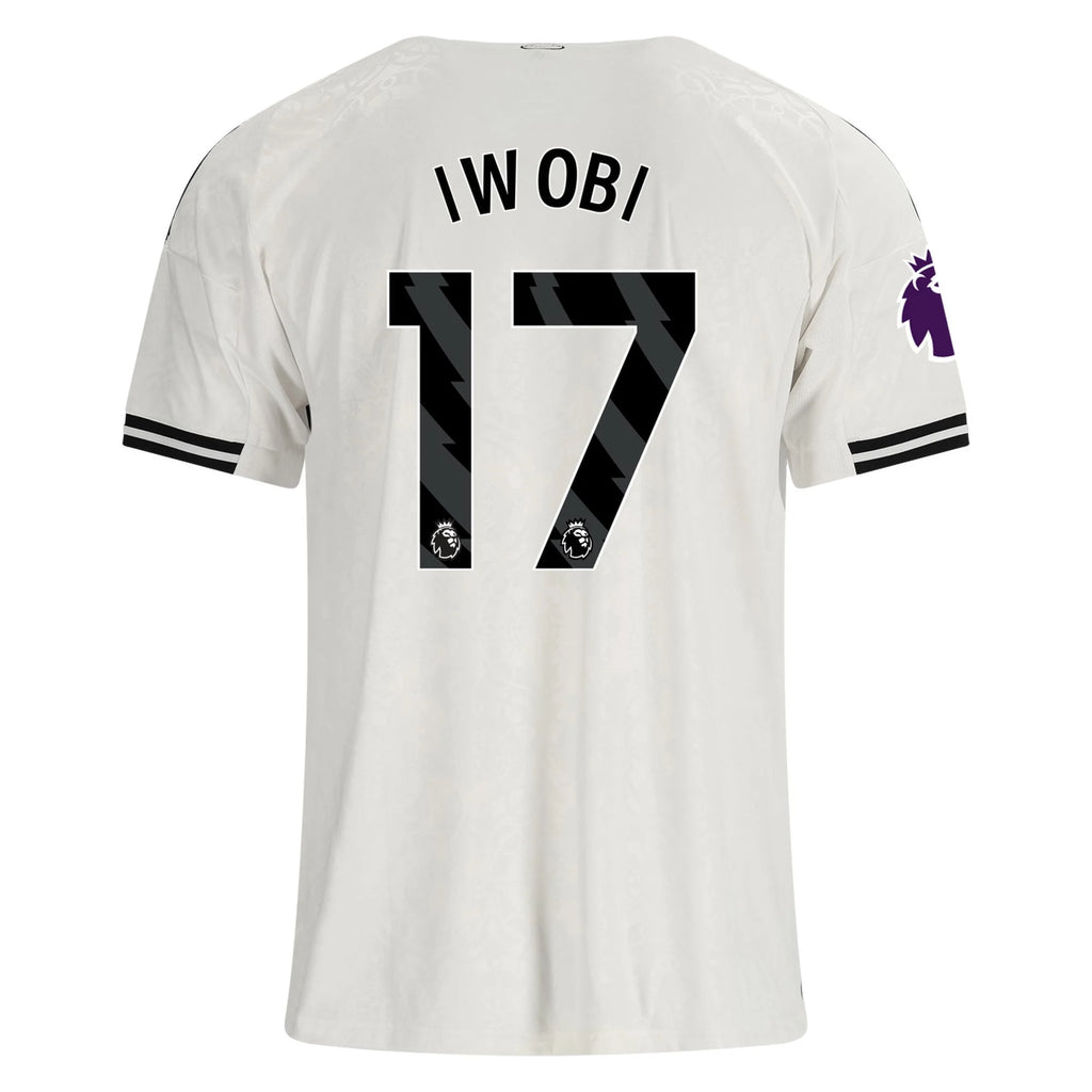 Men's Replica Iwobi Fulham Home Jersey 25/26