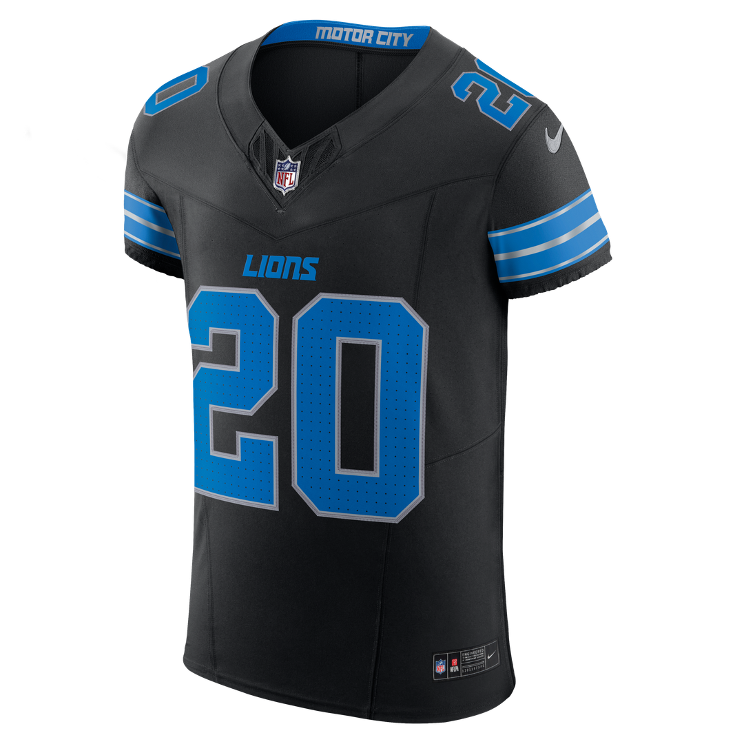 Men's Detroit Lions Barry Sanders Blue Team Vapor F.U.S.E. Elite Jersey