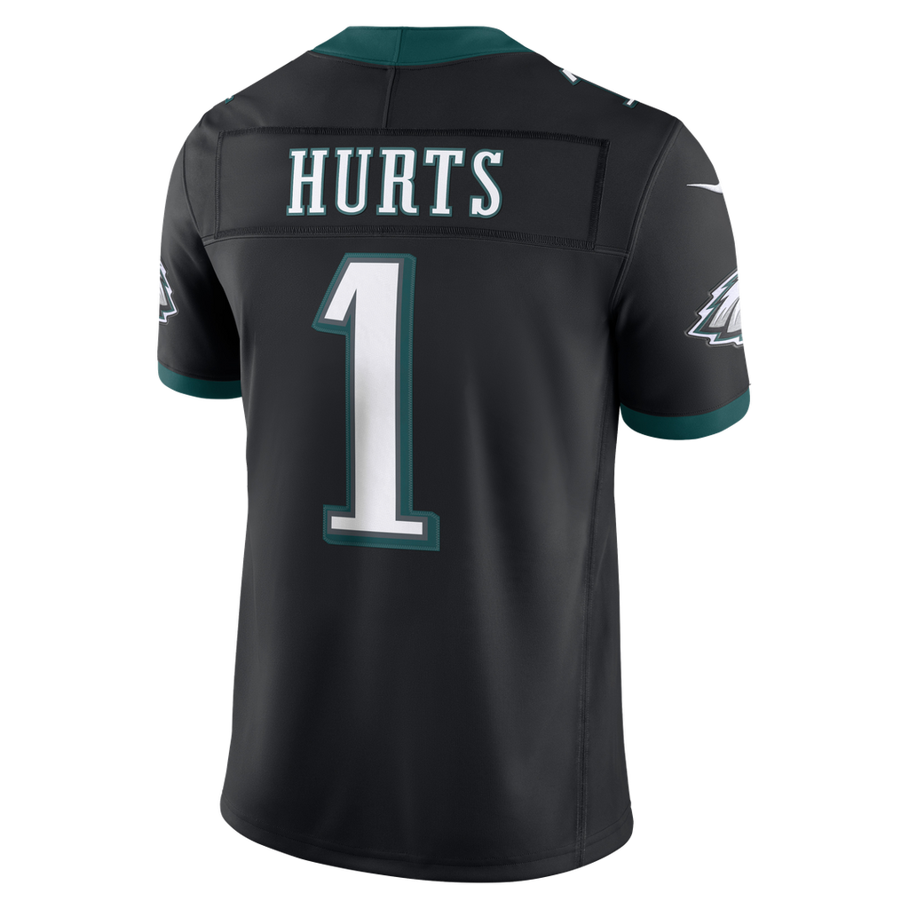 Men's Philadelphia Eagles Jalen Hurts Kelly Green Alternate Vapor F.U.S.E. Stitched