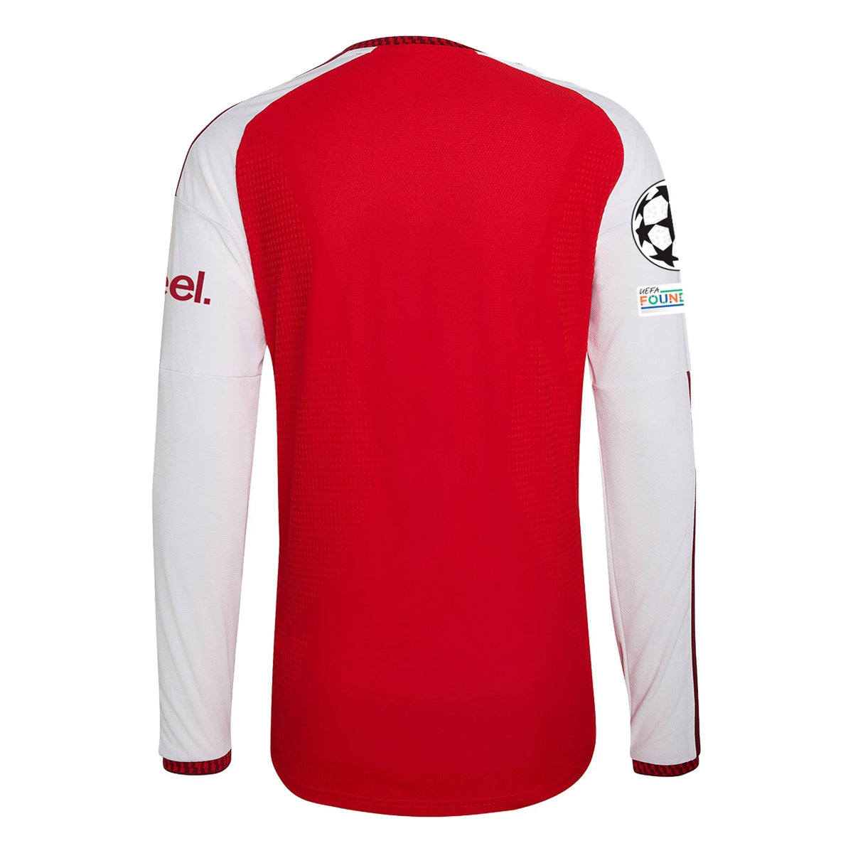 Men's Authentic Arsenal Long Sleeve Home Jersey 26/27 UCL