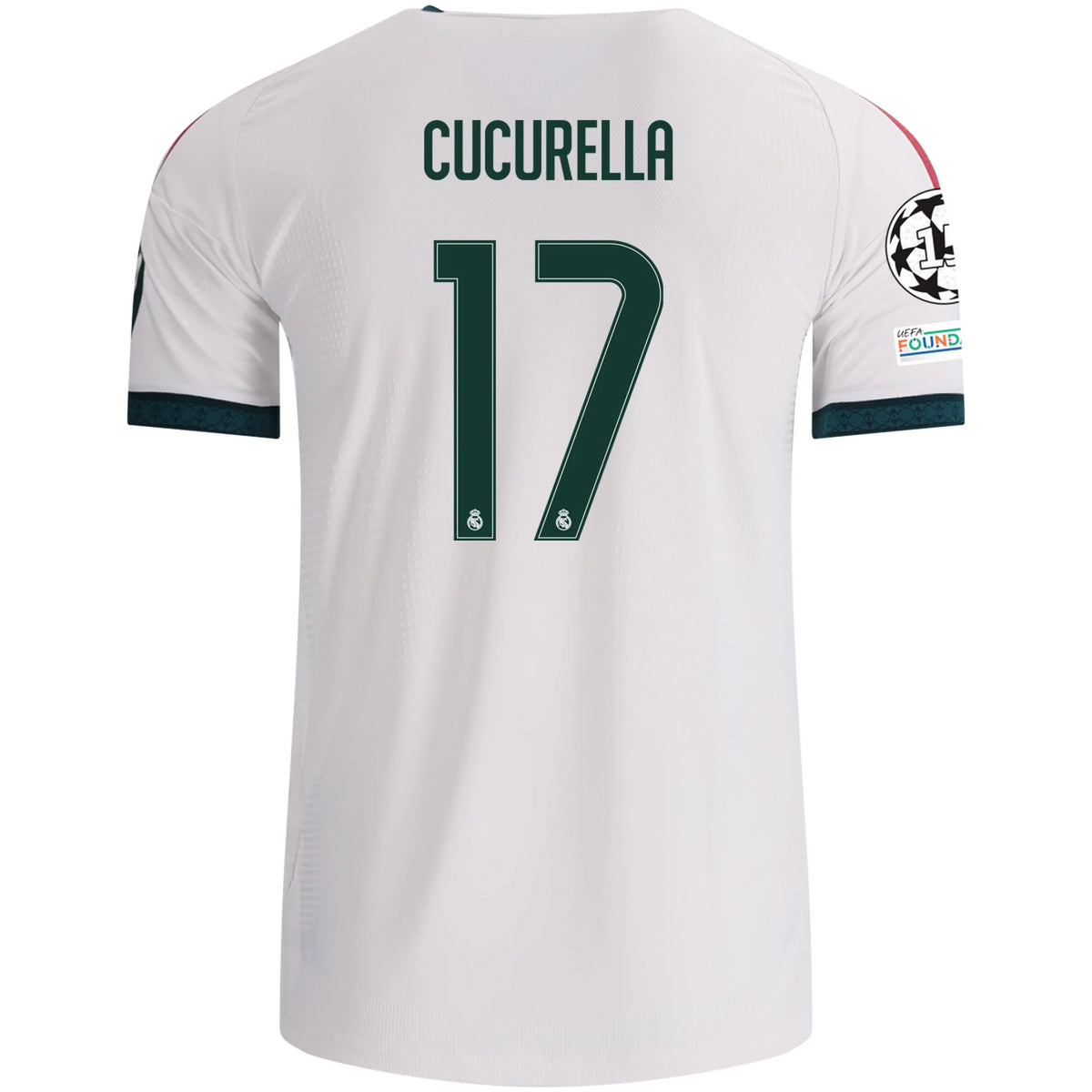 Men's Authentic Cucurella Real Madrid Home Jersey 26/27