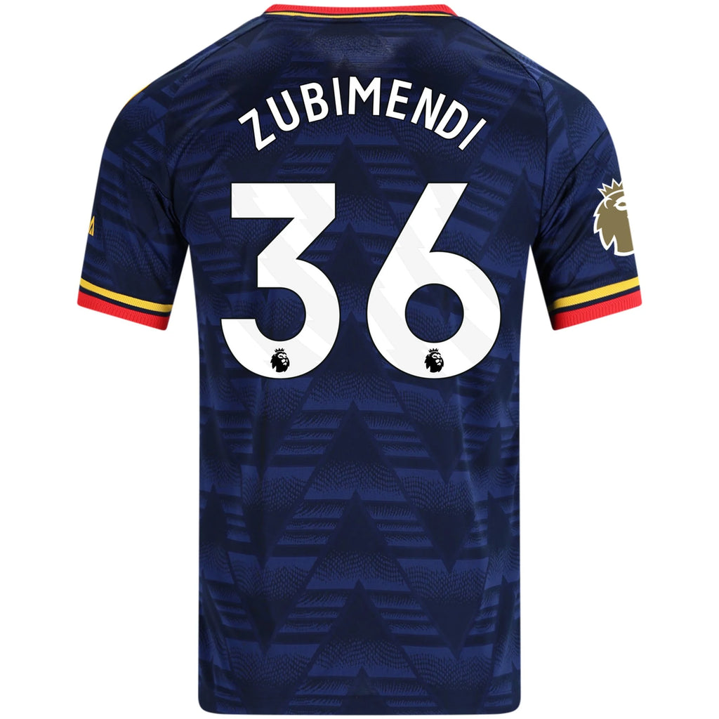 Men's Authentic Zubimendi Arsenal Away Jersey 26/27