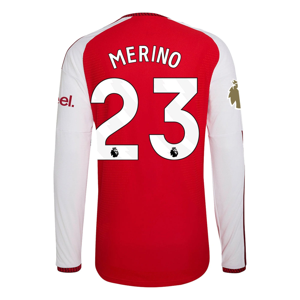 Men's Authentic Merino Arsenal Long Sleeve Home Jersey 26/27