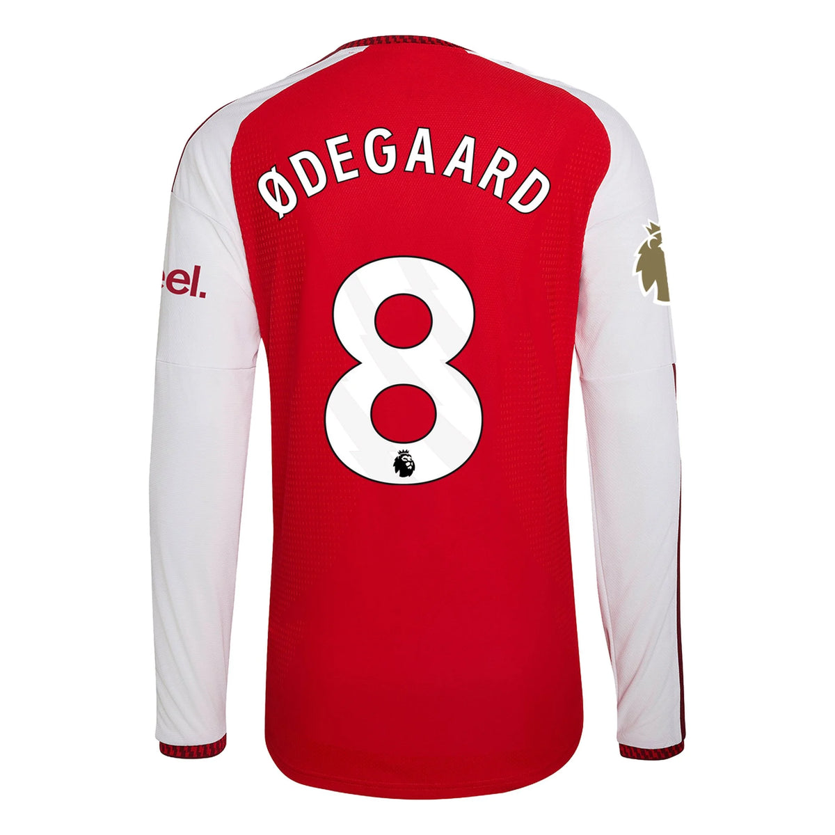 Men's Authentic Odegaard Arsenal Long Sleeve Home Jersey 26/27