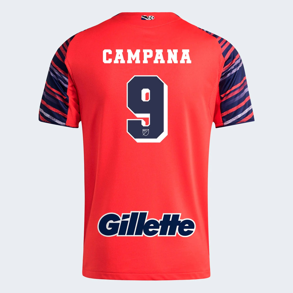 Men's Authentic Campana New England Revolution Third Jersey 2025