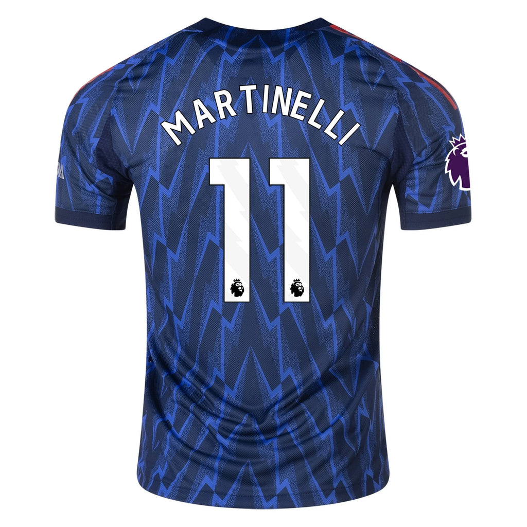 Men's Authentic Martinelli Arsenal Away Jersey 25/26