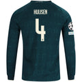 Men's Replica Huijsen Real Madrid Long Sleeve Away Jersey 26/27