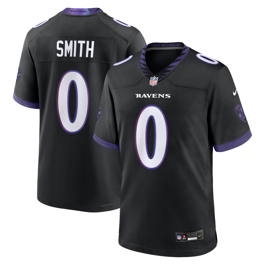 Men's Baltimore Ravens Roquan Smith Purple Alternate