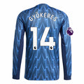 Men's Authentic Gyokeres Arsenal Long Sleeve Away Jersey 25/26