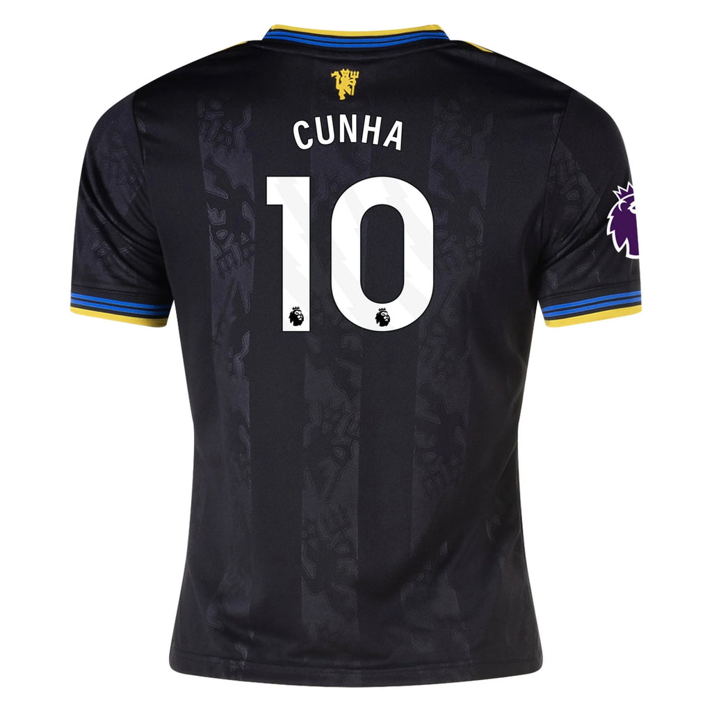 Kid's Replica Cuhna Manchester United Third Jersey 25/26