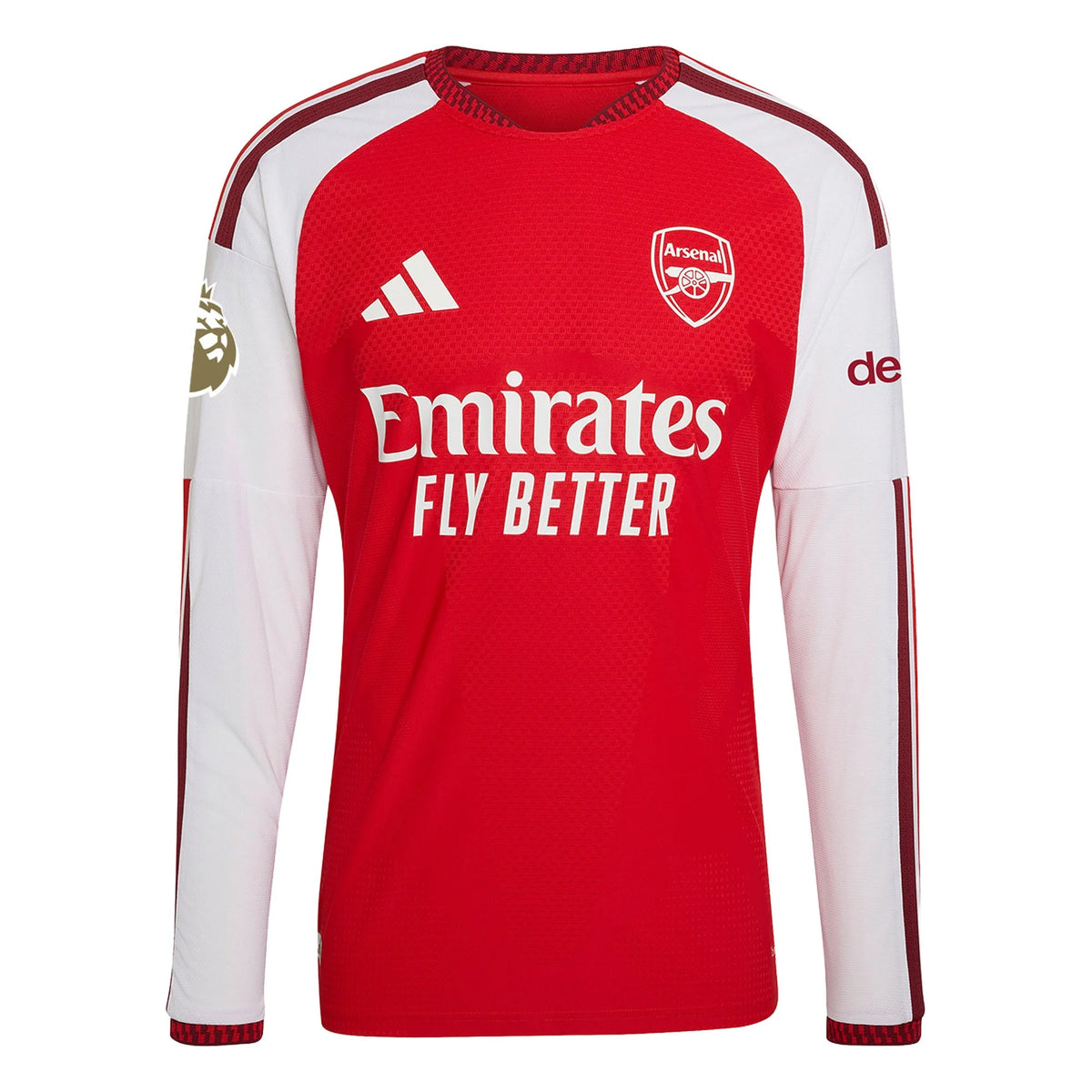Men's Authentic Marinelli Arsenal Long Sleeve Home Jersey 26/27
