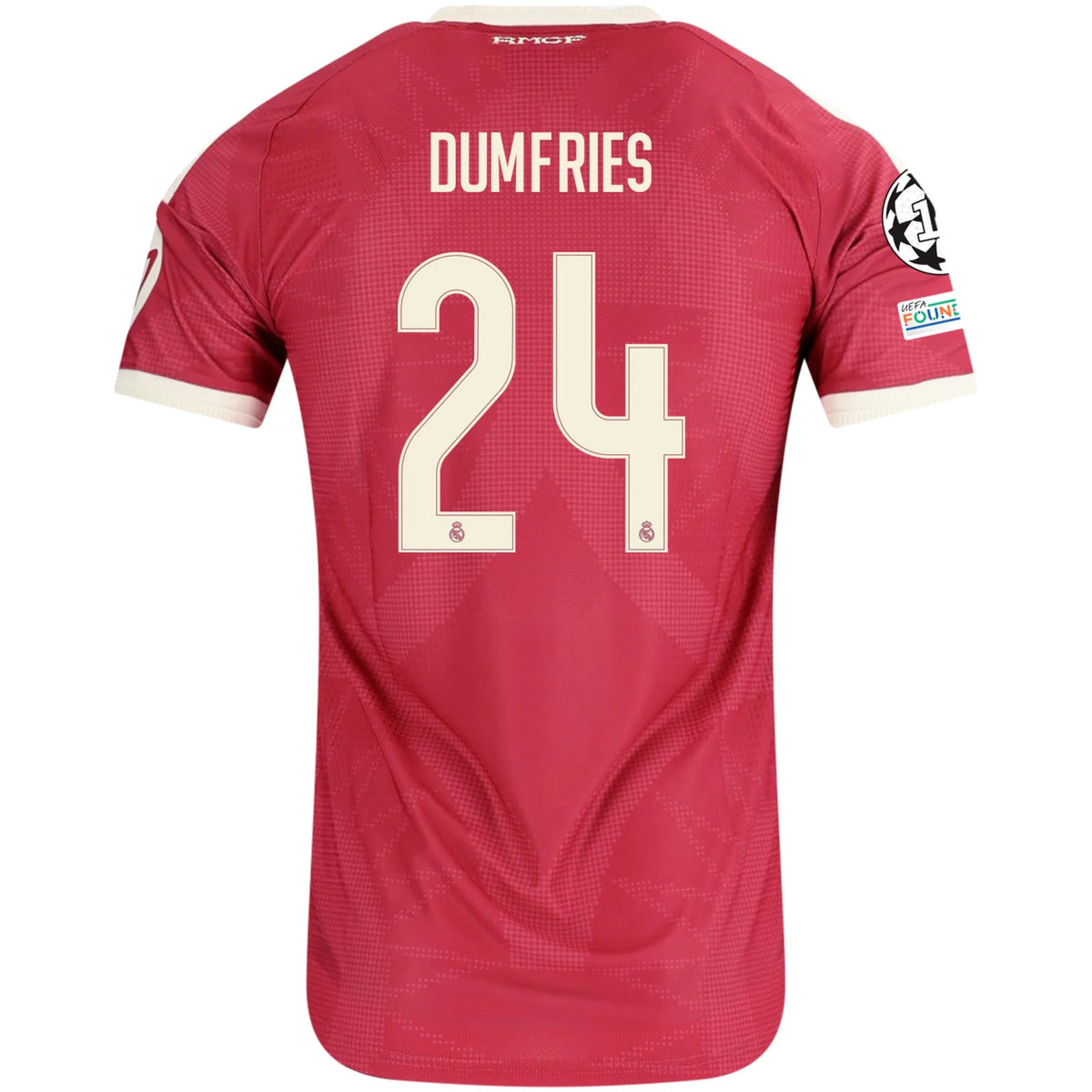 Men's Authentic Dumfries Real Madrid Third Jersey 26/27