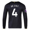 Men's Authentic De Ligt Manchester United Long Sleeve Third Jersey 25/26