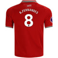 Kid's Replica B. Fernandes Manchester United Home Jersey 26/27