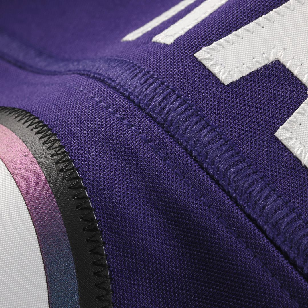 Men's Baltimore Ravens Kyle Hamilton Purple Team Vapor F.U.S.E. Stitched