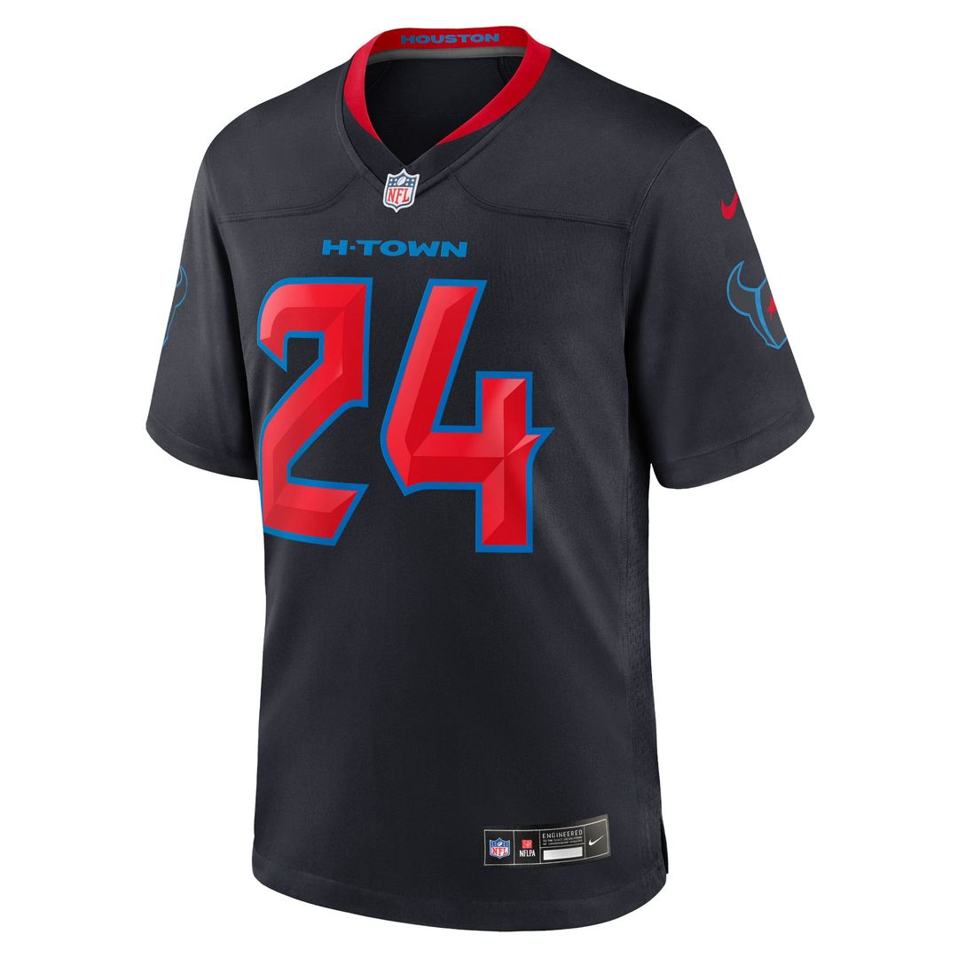 Men's Houston Texans Derek Stingley Jr. Navy 2nd Alternate