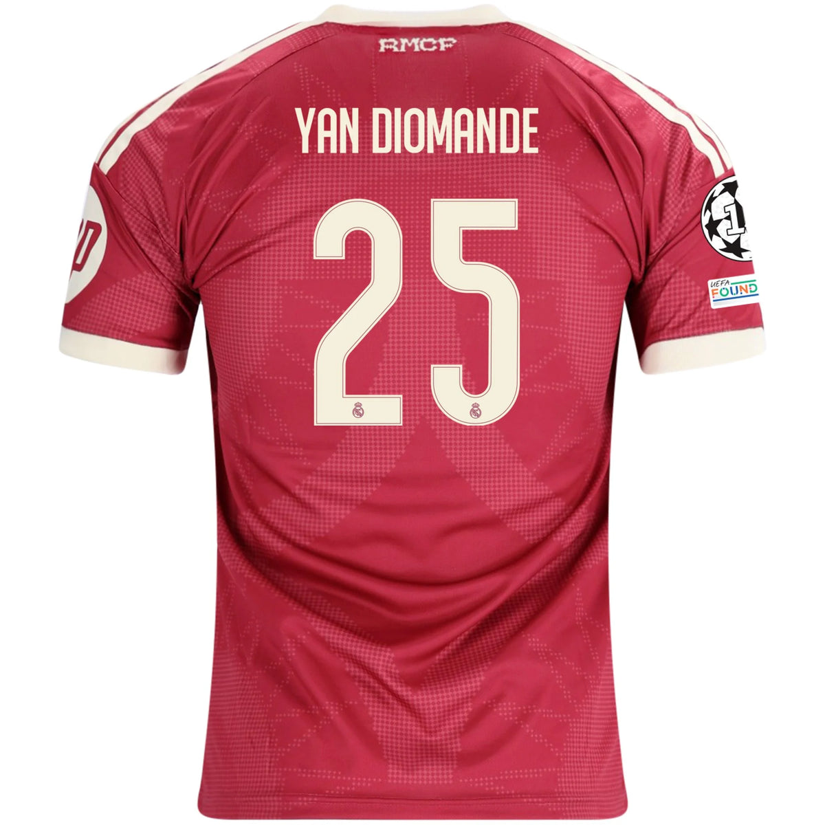 Men's Replica Yan Diomande Real Madrid Third Jersey 26/27