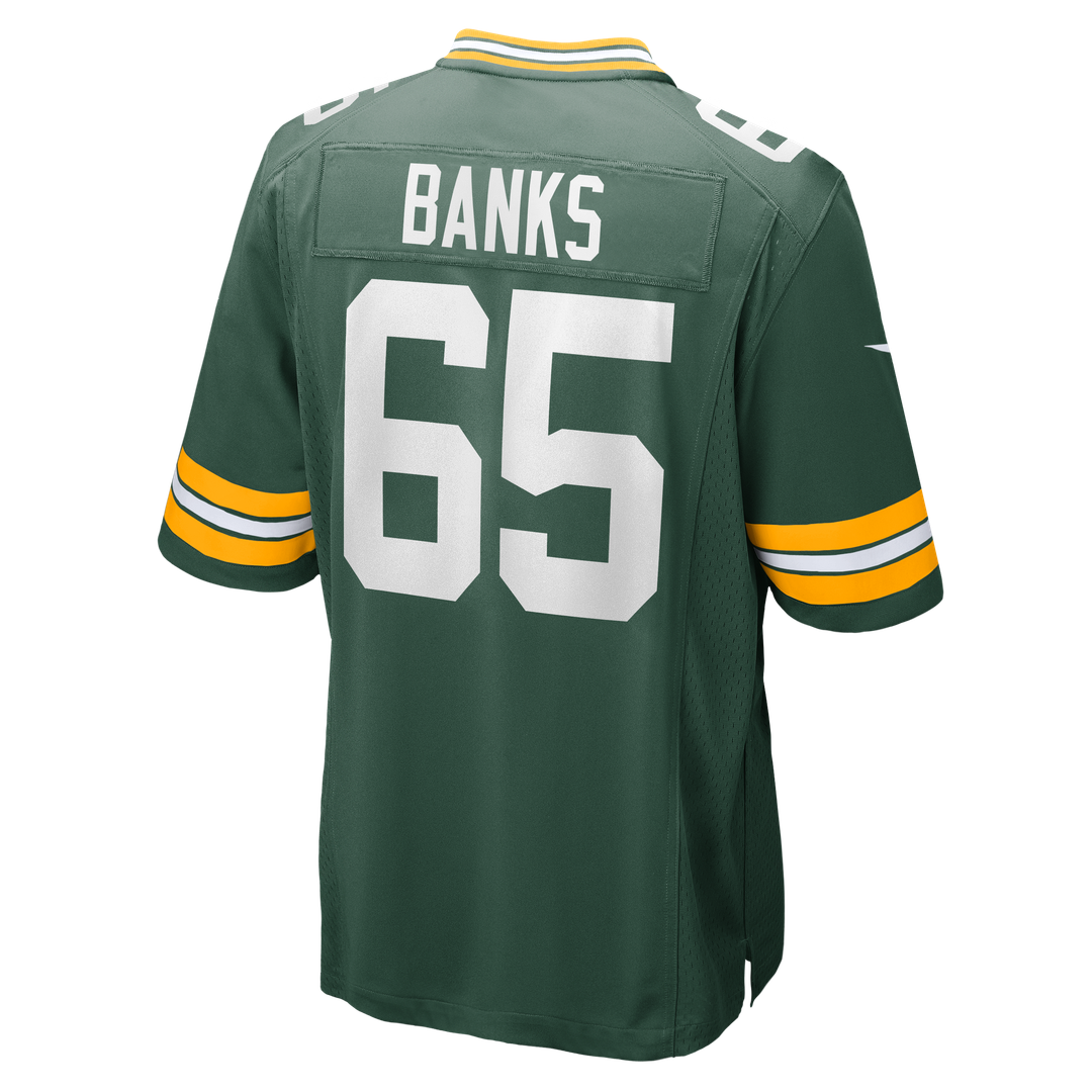 Men's Green Bay Packers Aaron Banks Green Team