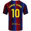 Men's Authentic Lamine Yamal Barcelona Home Jersey 26/27 Old Font