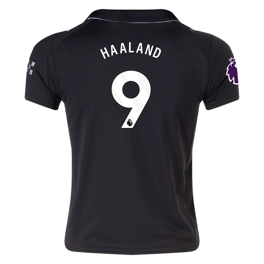 Kid's Replica Haaland Manchester City Away Jersey 25/26