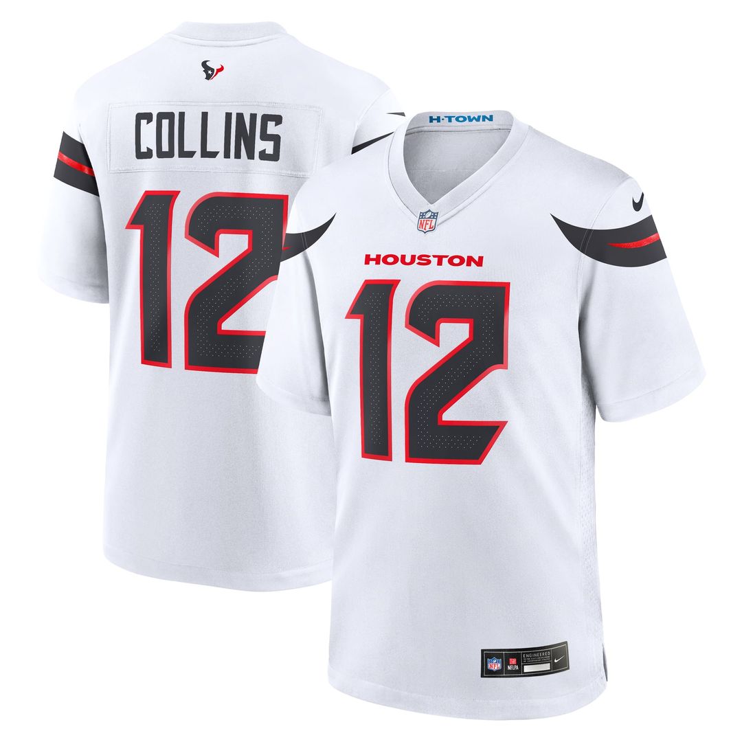 Men's Houston Texans Nico Collins White